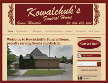 Tablet Screenshot of kowalchuks.net